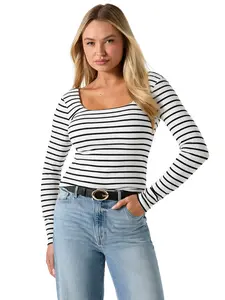 GUESS Female Slim fit striped top