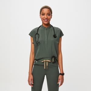 women's Moss Rafaela - Oversized Scrub Top