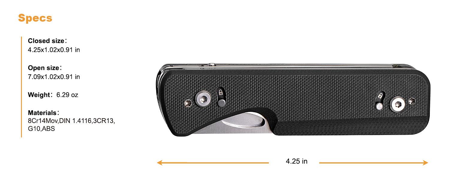 ROXON Flex S505G Shears Modular Multi-Tool with FLEX System & Phantom Blade System for Versatility and Reliability