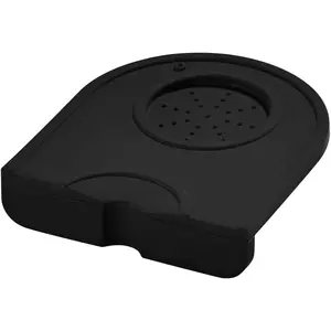 Espresso Coffee Tamping Mat Anit-Slip Black