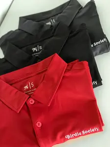 Essentials Polo Menswear Polyester Spandex Breathable Shirts Top Man
