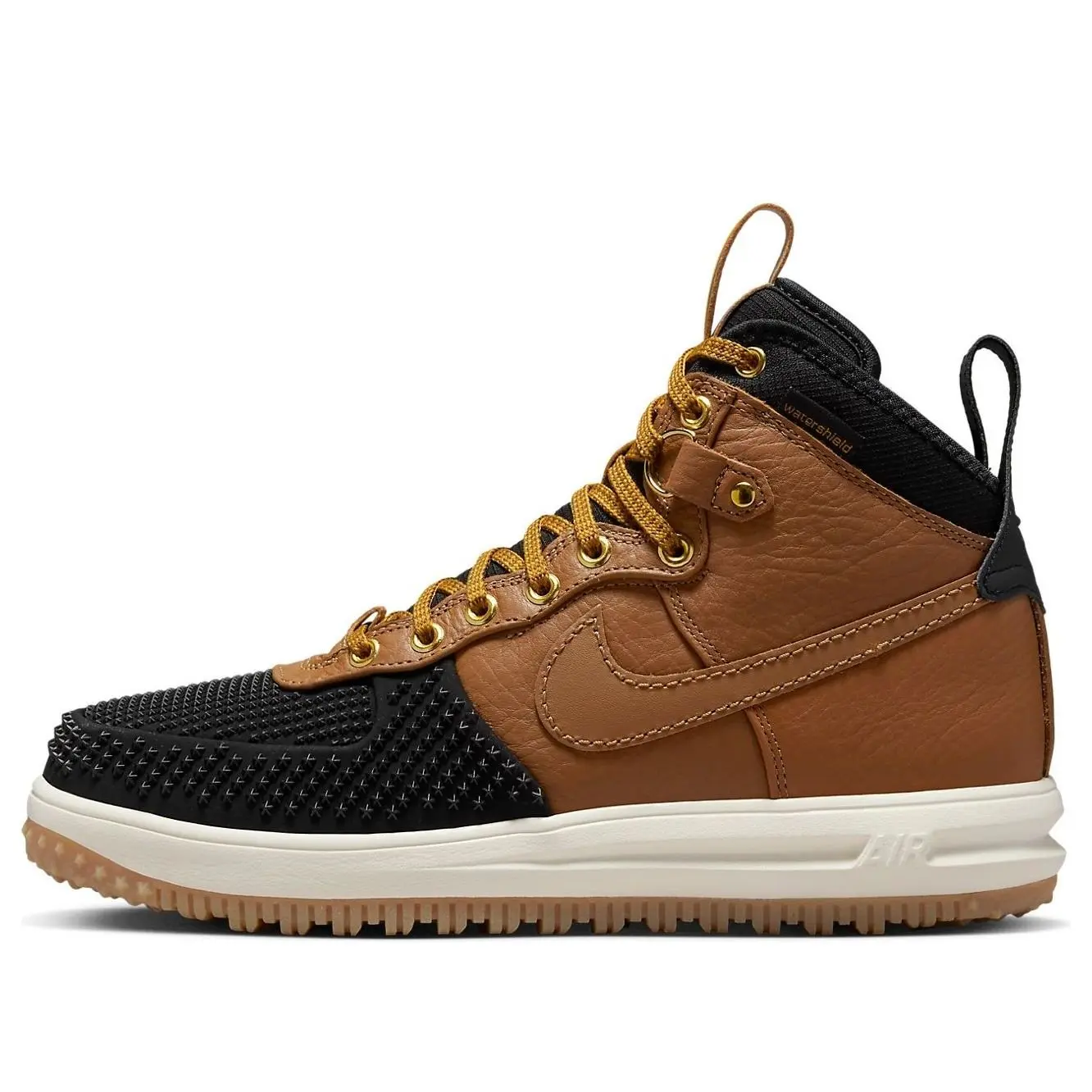 Nike Lunar Force 1 Duckboot 'Ale Brown Black' 805899-202 Nike Lunar Force 1 Duckboot 'Ale Brown Black' 805899-202