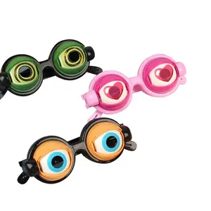 Funny Crazy Eyes Glasses, Perfect for Celebrations and Jokes, Easy to Wear Fashionable Humor Item, Party Gear, Surprise Gift, Party Supplies, Party Accessories