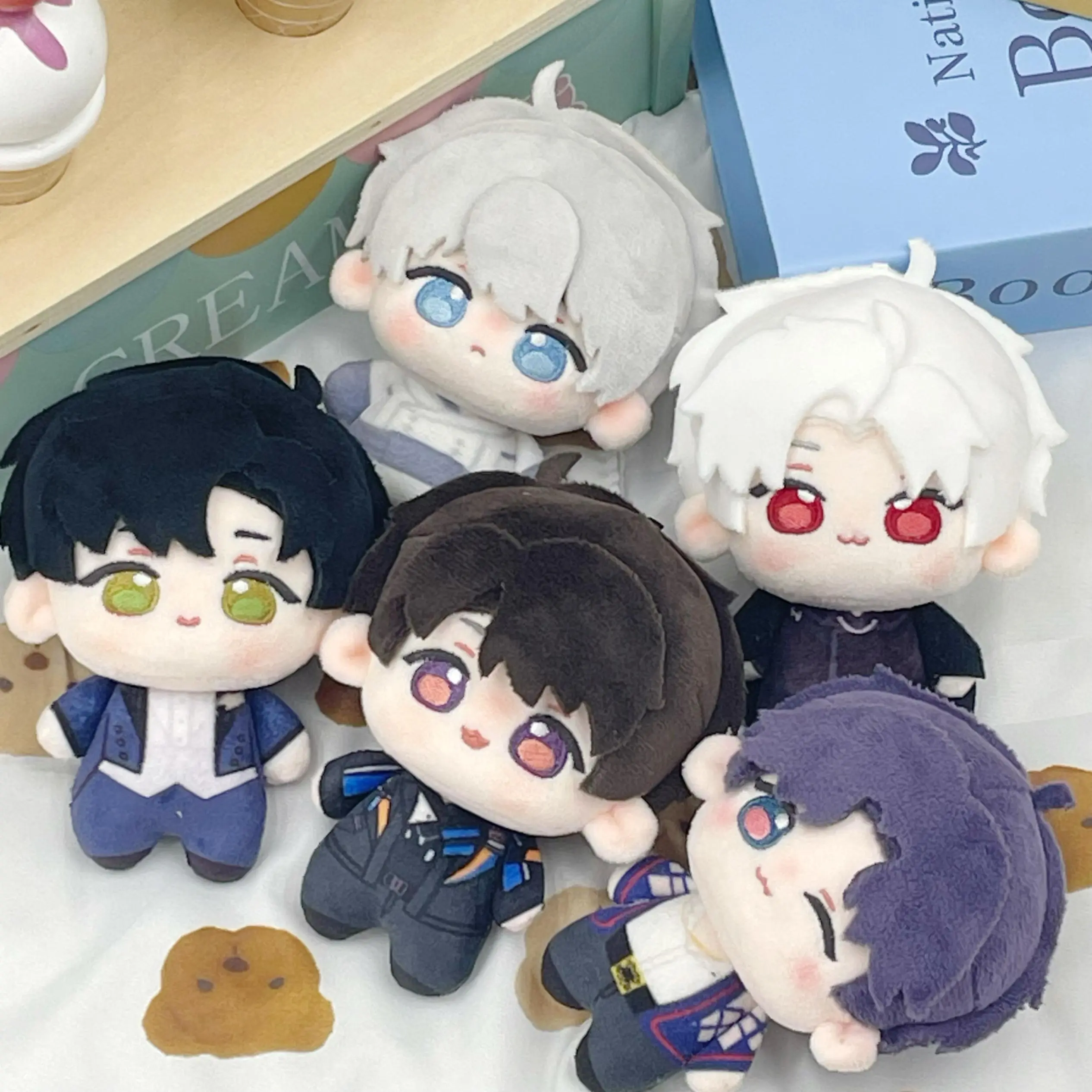 Love And Deepspace 10cm Sylus Xavier Plush Doll Pendant Stuffed Toy Caleb Plusie Collectible For Fans Holiday And Birthday Gifts