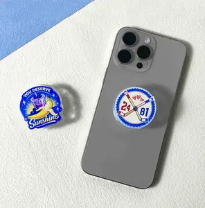 2PCS Heated Rivalry Phone Grip Ice Hockey PopSockets Phone Grip with Expanding Kickstand Shane Hollander & Ilya Rozanov Ideal Gift for Holidays & Birthdays Heated Rivalry Merch