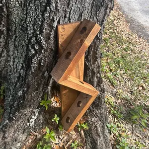 Zig zag wine rack // hanging wine rack // wine holder Wooden // kitchen decor // dining room wine rack