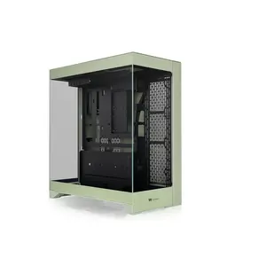 Thermaltake CTE E550 TG Matcha Green Mid Tower ATX Case; 3 Tempered Glass Panels; Hidden-Connector Motherboard Support; Three-Way VGA Installations; Dual Chamber Design; CA-1Z8-00MEWN-00