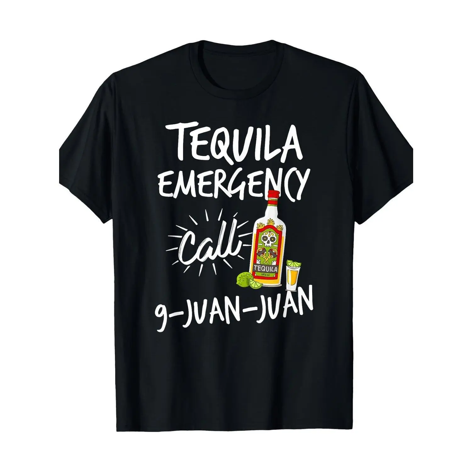 Tequila Print New T Shirt Comfortable Casual Wear with Eye catching Designs High quality Short Sleeve Tees for Everyday Fashion