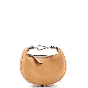 Pre-owned FENDI Leather Shoulder Bags Fendigraphy Bag Nano by Rebag