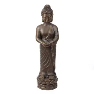 Standing Buddha Statue Zen Garden