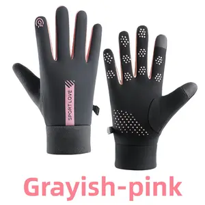 Women's Winter Gloves, Fleece Lined Warm Waterproof, Outdoor Activity Gloves, Outdoor Cycling Electric Bike Sports, 1 Pair