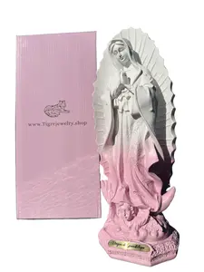 Virgen Mary Statue - Religious Ornaments Decor Virgen Mary Statue - Religious Ornaments Decor