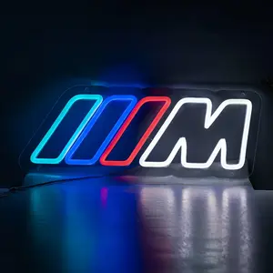 Adjustable Neon Letter Wall Light, USB Powered Dimmable LED Night Lamp, Unique Garage Bar Decor, Home Decoration & Furniture Accent, Neon Accent Lights