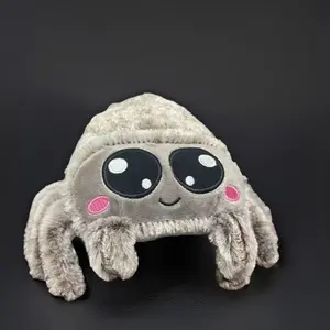 Spooky Soft Spider Plush Toy Doll Children's Gift Stuffed Animal Toy for Kids Horror Theme Plaything