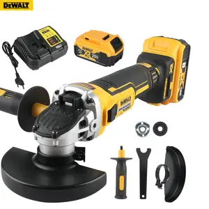 DEWALT DCG405NT 125mm Cordless Angle Grinder for Metal Fabrication and Construction Sites,Designed for Cutting and Grinding with a Brushless Motor,Featuring 9500r/min No-Load Speed,M14 SpindleThread,Electronic Brake and Clutch for Professional Performance