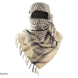Winter Tactical Shemagh Scarf – Full Face Cover Keffiyeh Wrap for Cold Weather Outdoor Riding Windproof Warm