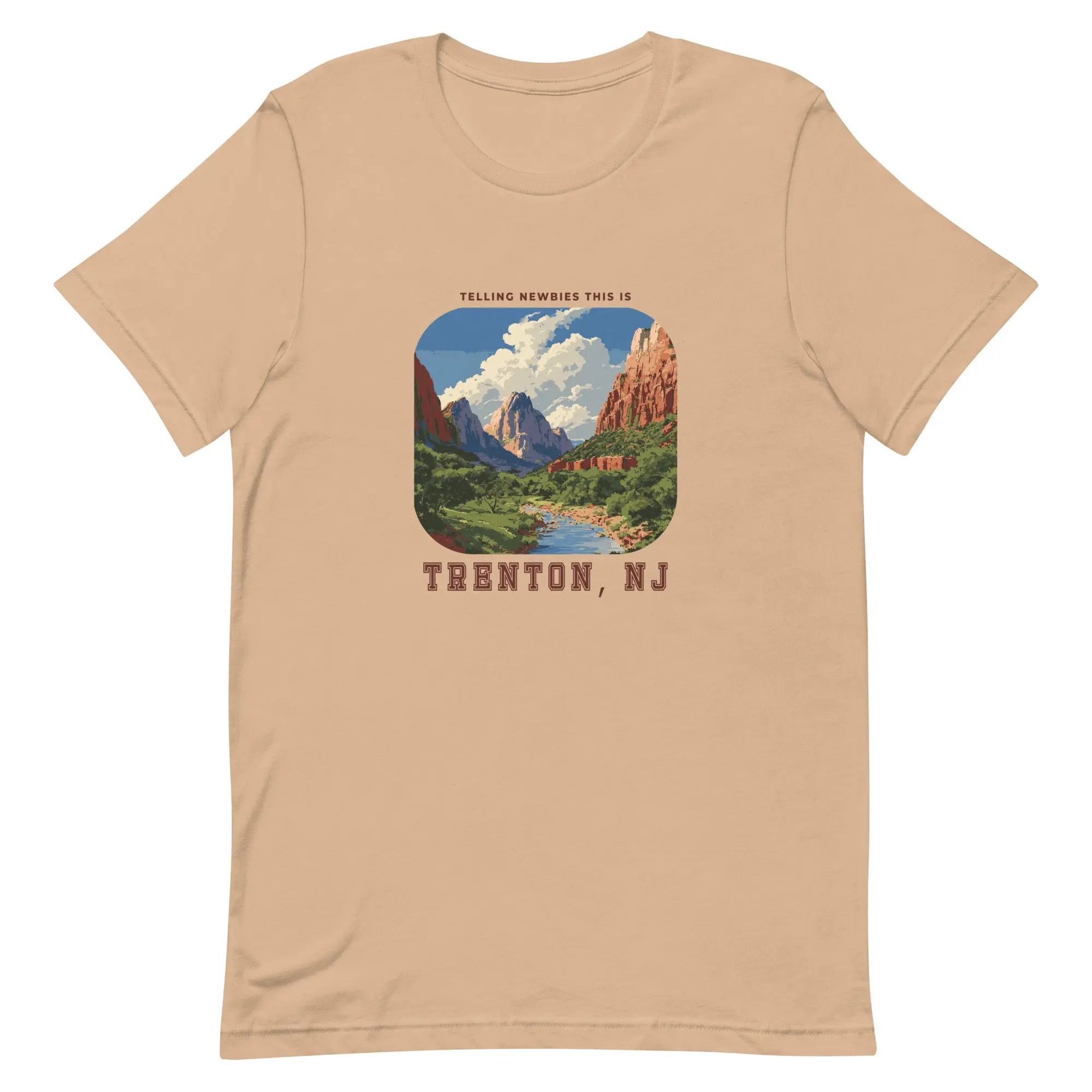 Telling Newbies This Is Trenton NJ | Unisex T-Shirt