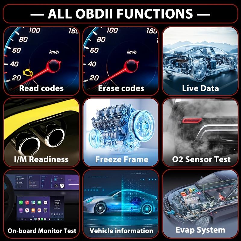 OBD2 Scanner V539 2026 New Year Model Full OBDII Modes Live Data Stream Battery Voltage Test Faster Processing Chip 35901 DTC Library-Valentine's Gift