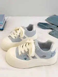 Women's Casual Patchwork Animal Print Shoes, Perfect for Walking, Shopping, Parties, Comfortable Ladies' Footwear