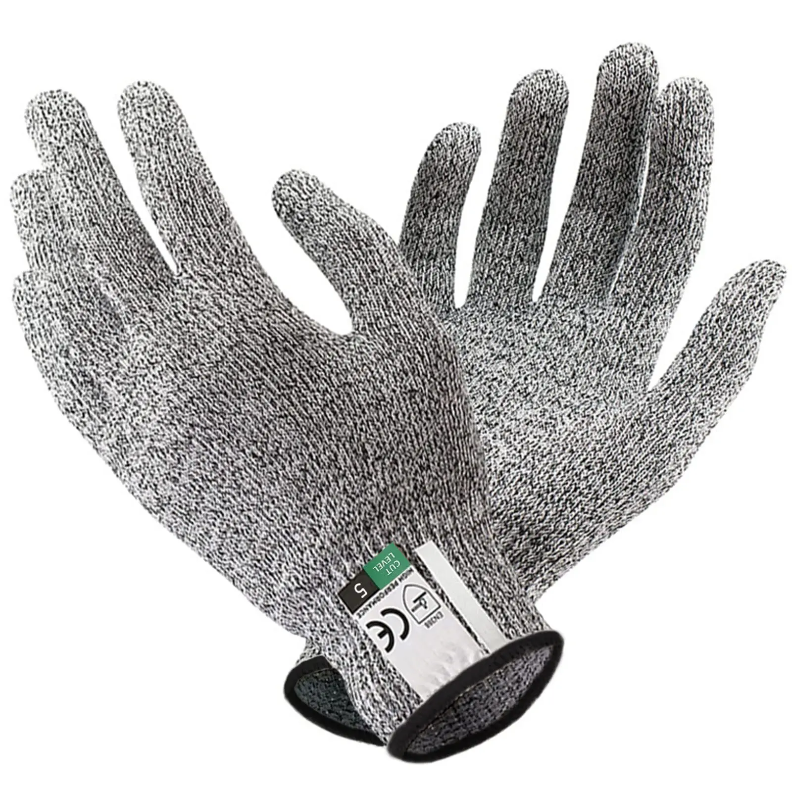 Anti-Slip Firm-Grip Ultra-Thin Cut Resistant Work Gloves - Breathable, Flexible, Stretch Nylon Gloves with Nylon-Spandex Shell, ANSI A2-A3 Protection for Meat Processing, DIY Projects, Men & Women, A2-A3 Level, Ansi A2-A3 Level Protection