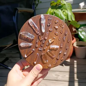Permanent Crystal Grid Spiral