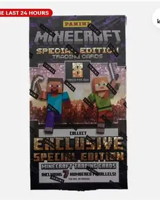 2025 Panini Minecraft Special Edition Hobby Box