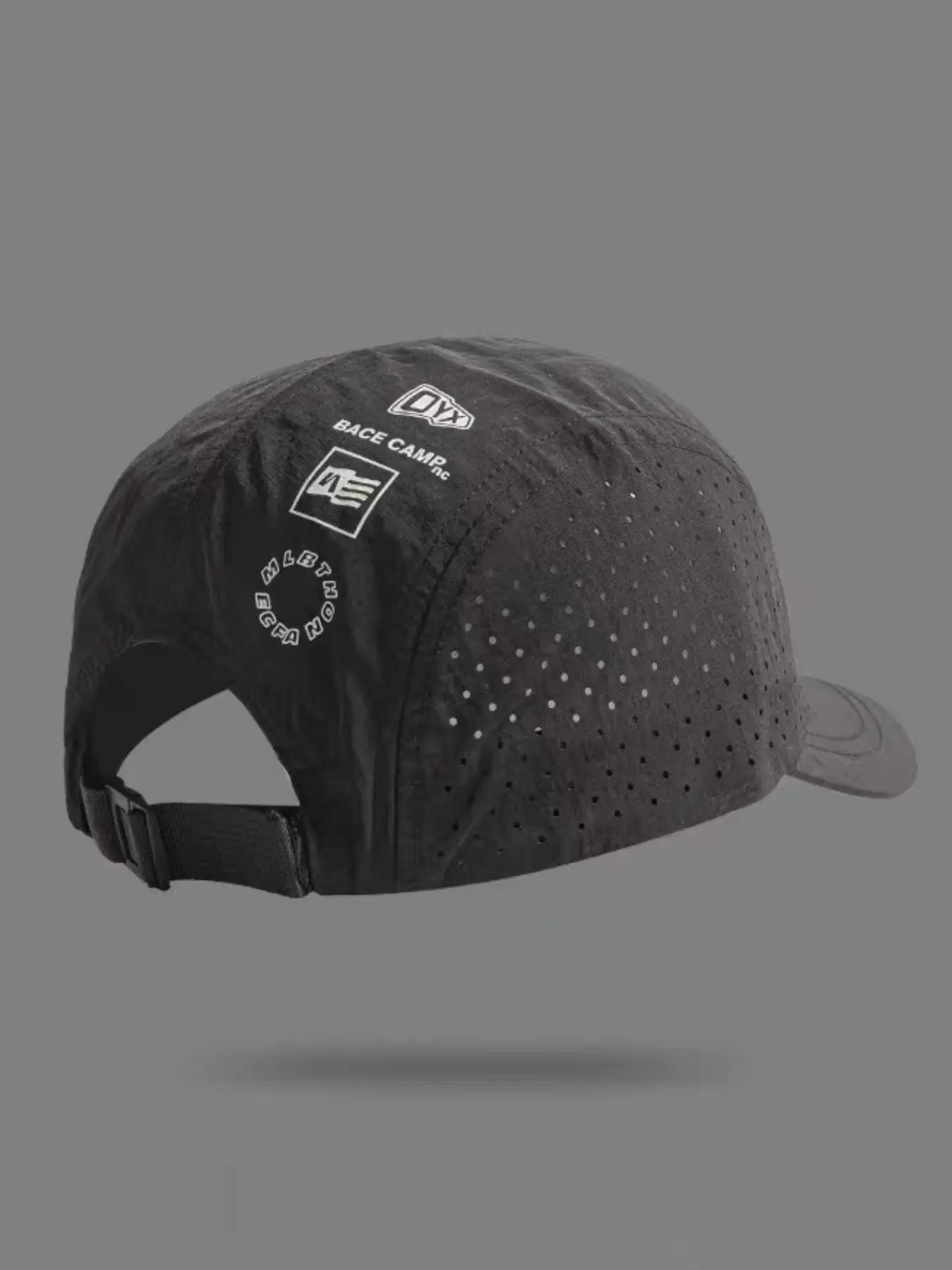 Trendy Letter Print Mesh Baseball Cap, Lightweight Breathable Quick-Dry Short Brim Cap, Street Style Sun Hat for Men and Women