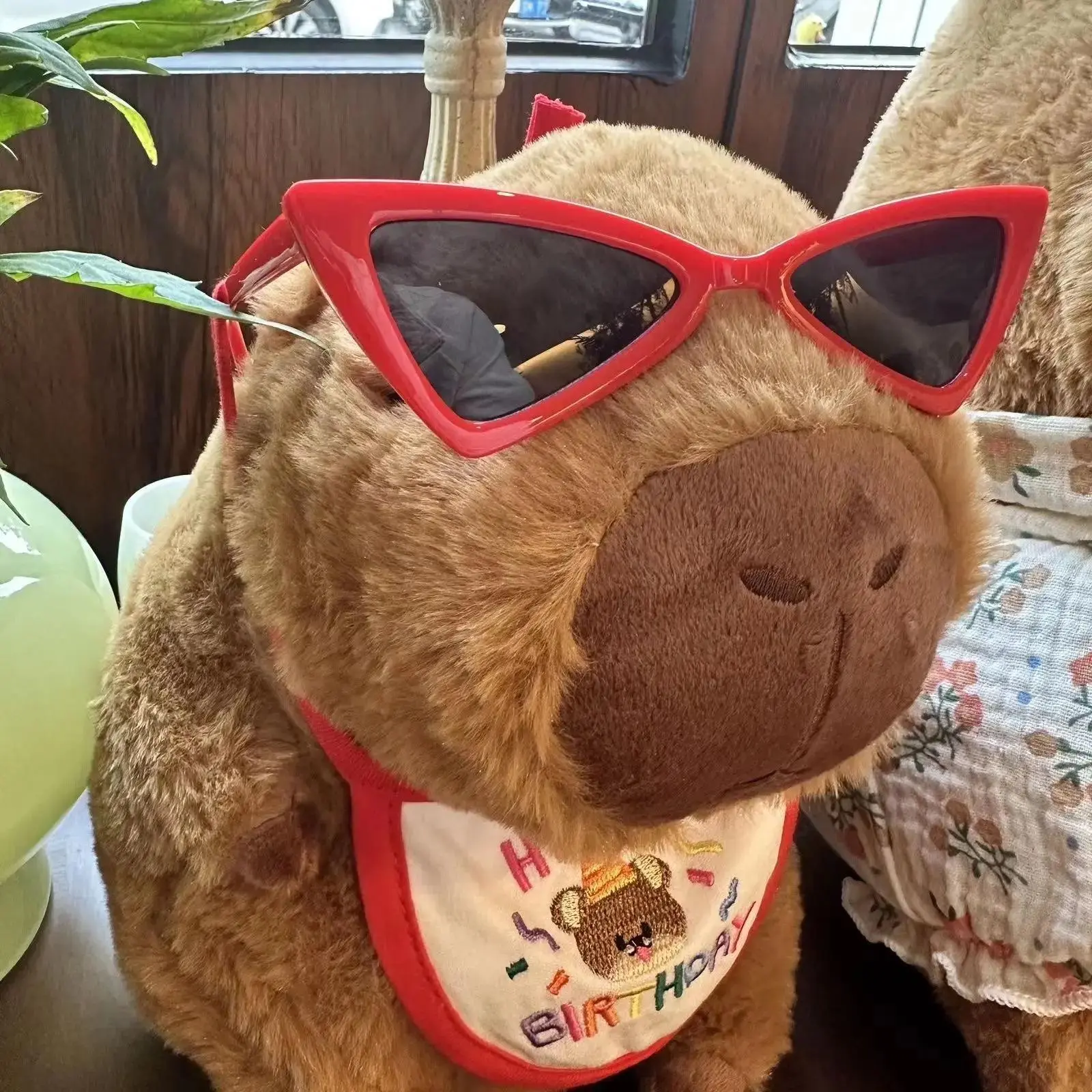 Cute Capybara Plush Simulation Capibara Anime Fluffty Toy Home Decor Kawaii Doll Stuffed Animals Soft Doll Plush Gift Kid Toys