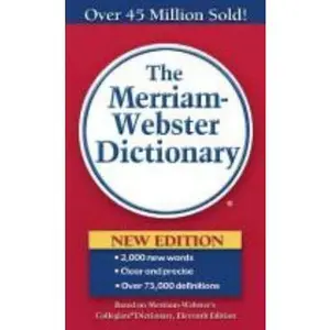USED-Merriam Webster Dictionary by Merriam(ed) Webster (Paperback)