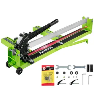 VEVOR Tile Cutter 39 Inch, Manual Tile Cutter All-Steel Frame,Tile Cutting Machine with Laser Guide and Bonus Spare Cutter,Tile Cutter Hand Tool for Precision Cutting Porcelain Ceramic Floor Tiles
