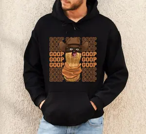 The Burnt Peanut GOOP Meme Graphic Hoodie Whimsical Viral Streetwear Shirt