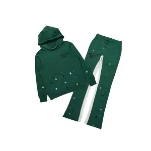 Jaco Green Hoodie Baggy Fit Pant Track Set Jaco Green Hoodie Baggy Fit Pant Track Set
