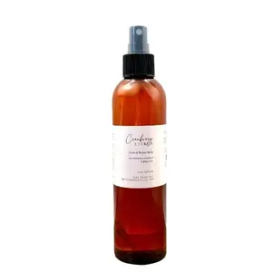Old Hickory Lake Soap Co. Room & Linen Scented Freshener Spray - 12-Month Long-Lasting Lakehouse Christmas Aroma Home Fragrance with Crystal, Cookie, Vanilla, Smooth Cream, Pear-Infused Fruity Scents
