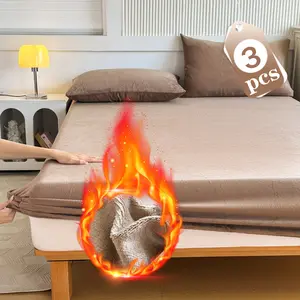 Luxury Soft Bed Sheet Set,  Deep Pocket Design, Ideal for Autumn Winter Spring Use, Comfortable Sleep Experience, Bedsheet Sets, Soft Breathable Sheet