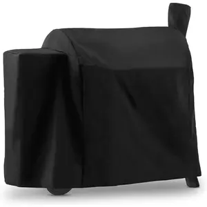 Duty Waterproof Grill Cover Compatible with Pro 34 / Pro 780 Series – Full-Length Wood Pellet Smoker Cover for BBQ Grills Accessories, Black
