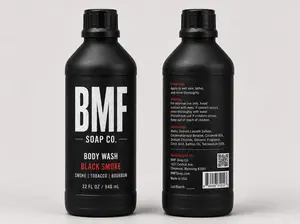 BMF Shower Gel Black Smoke