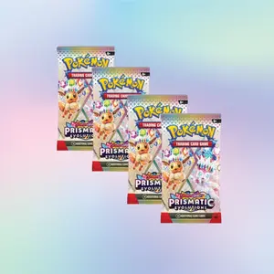 Pokemon Prisamtic Evolution Booster Pack - Exciting Collectible with Prisamtic Cards for Collectors and Enthusiasts