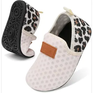 P-SOK032    Toddler Water Shoes Kids Quick Dry Beach Swim Socks Shoes Baby Non Slip House Slippers