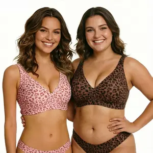 Womens Comfortable Wireless Bras Bralettes  Tshirts Bras Deep V Everyday Bras plus size bra   Plunge Bralette Comfortable support