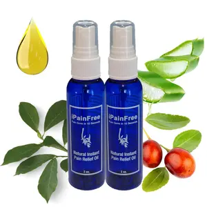 iPain Free Bundle 2 bottles 2oz Pain Relief Oil increase circulation and comfort rapid eucalyptus