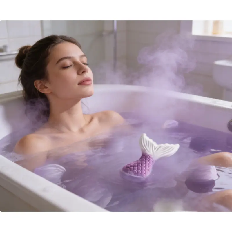 Mermaid Tail Bath Bomb | Every Girl's Dream Bath Essential