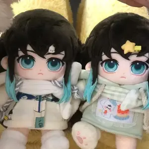 20cm Stuffed Anime Role Tokitou Muichirou Yuichirou Cosplay Plush Cotton Doll Kimetsu No Yaiba Demon Slayer Soft Model Toys Gift