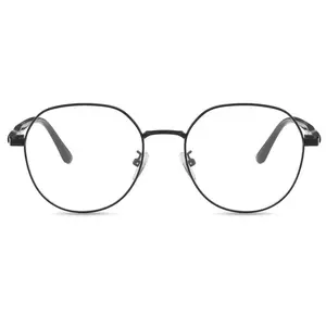 2026 Fashion Blue Light Filtering Glasses | Sleek Metal Frame for Screen Time & Daily Use