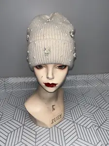Ice Pearl Princess Beanie