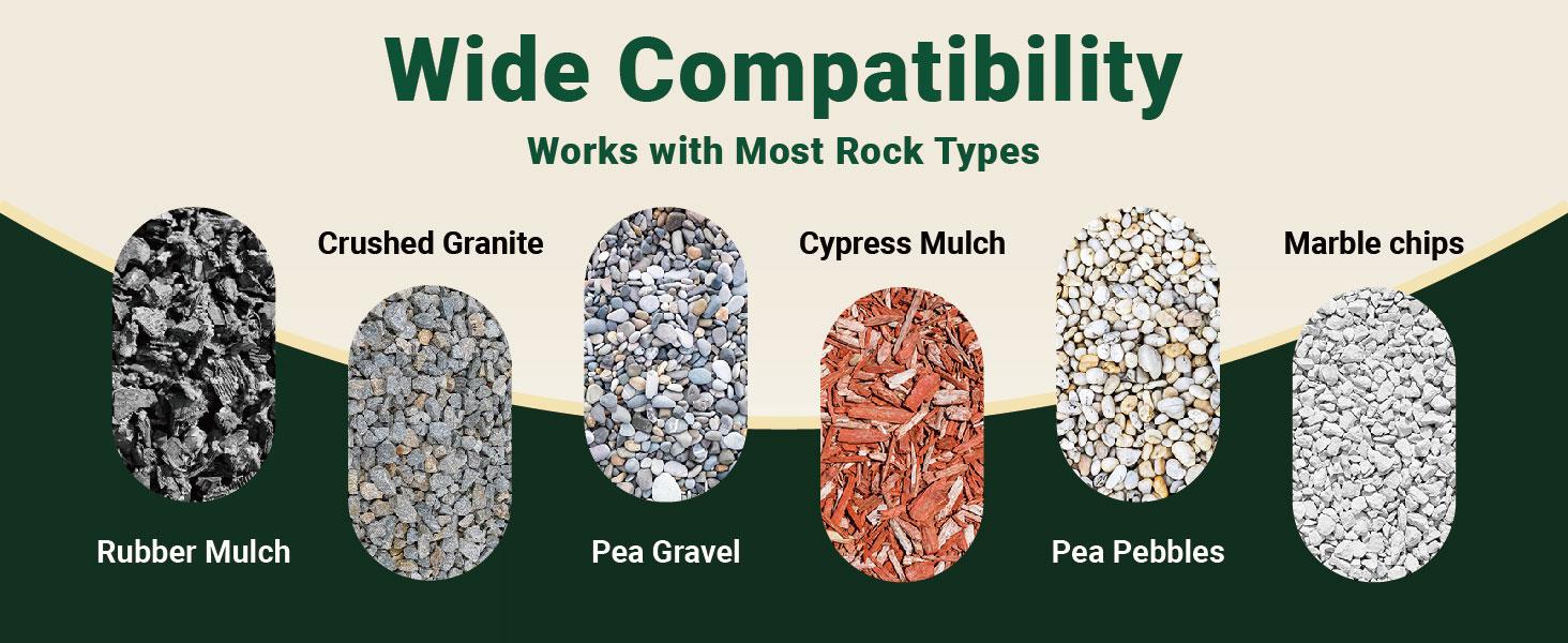 Rock Glue Spray，Mulch & Rock Glue for Landscaping，Fast-Drying Strong Hold for Mulch, Gravel & Rocks,Low Odor，Weather-Pets Safe，Pea Gravel, Stones（27oz）