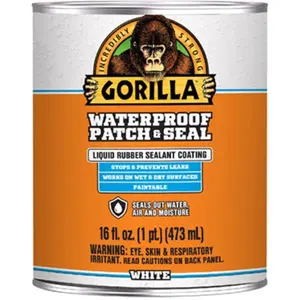 Gorilla Glue 105341 32 oz Waterproof Patch & Seal, Clear