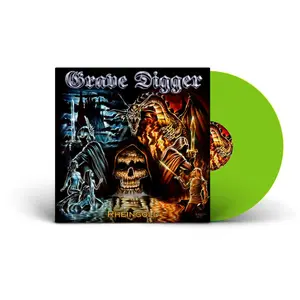 Grave Digger - Rheingold - Green  [VINYL RECORD - LP] Colored Vinyl, Green, Ltd Ed