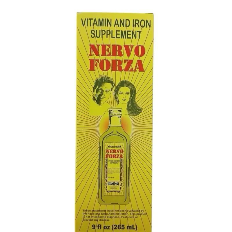 Nervo Forza Vitamin and iron supplement Essential Aminos Brain Booster Nervo Forza Vitamin and iron supplement Essential Aminos Brain Booster