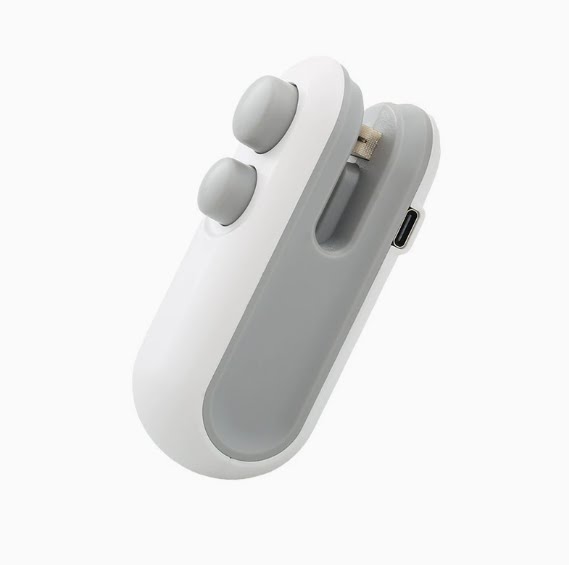 Mini Sealing Machine - Home Plastic Sealing Machine - Snack Moisture-proof Sealing Tool - Portable Plastic Bag Food Preservation Plastic Sealing Machine