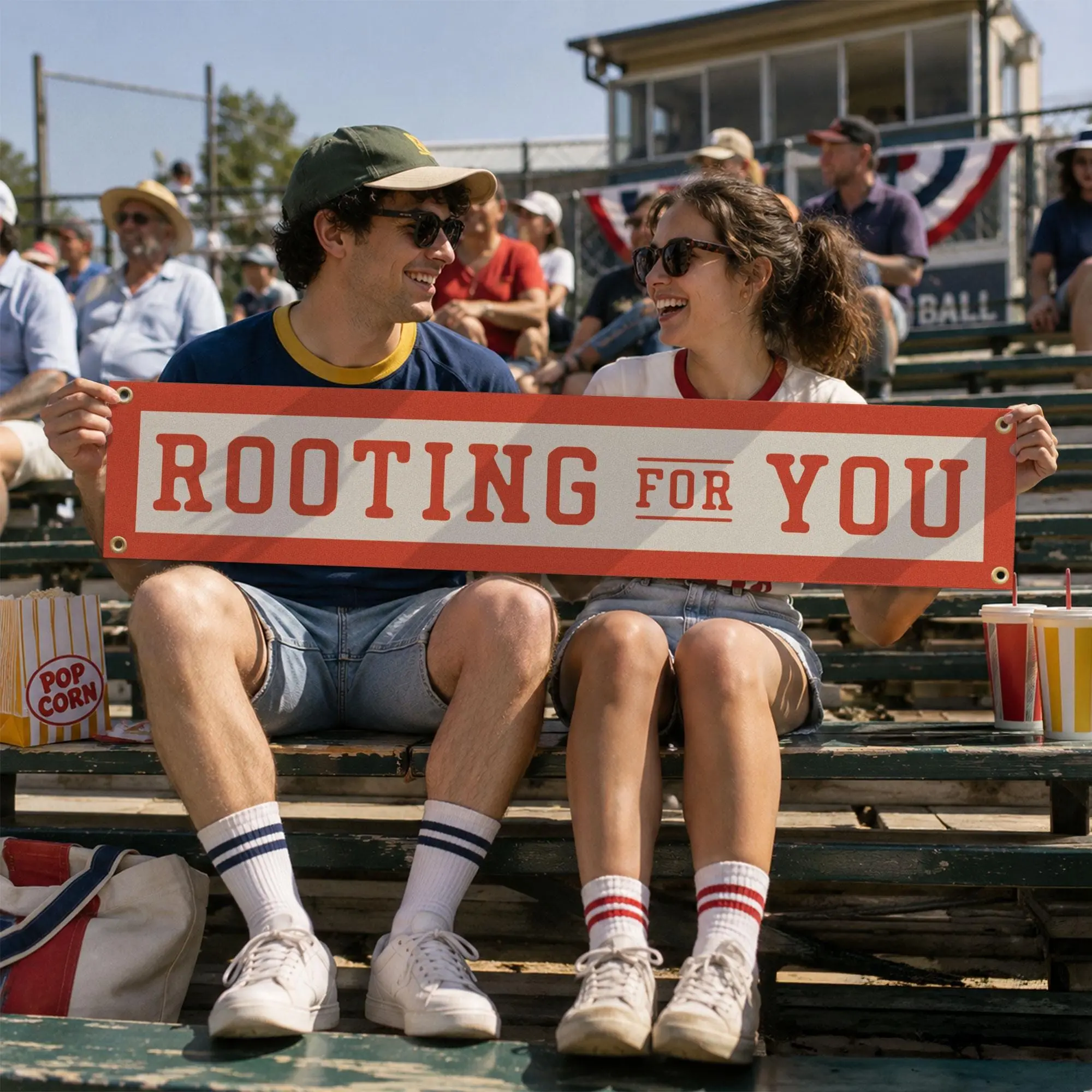 Rooting For You Felt Banner